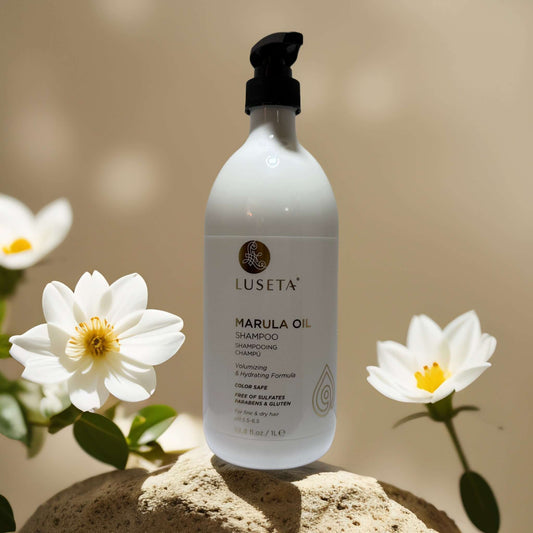 Hydrating Volume Boost | Marula Oil Shampoo by Luseta – 33.8 fl oz