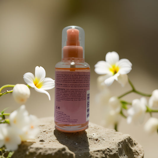 Gloss & Volume | Rose Oil Hair Serum by Luseta – 3.4 fl oz