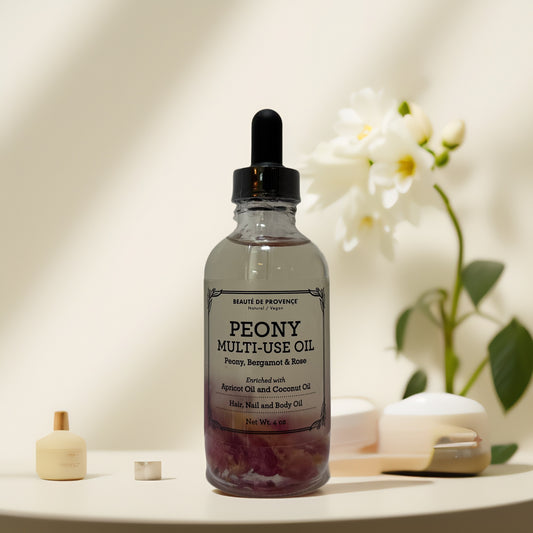 Nourish & Glow | Peony Oil for Hair & Body by Beauté de Provence - 4.0 fl oz