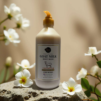 Nourish & Soothe | Goat Milk Honey Body Wash by Shower Mate – 27.1 oz