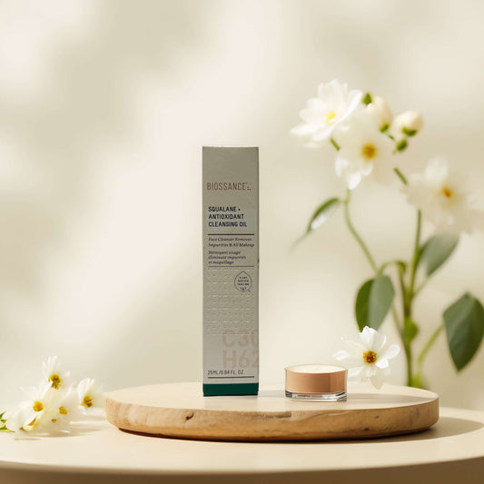 Nourishing Makeup Removal | Squalane Cleansing Oil by Biossance - 0.8 fl oz