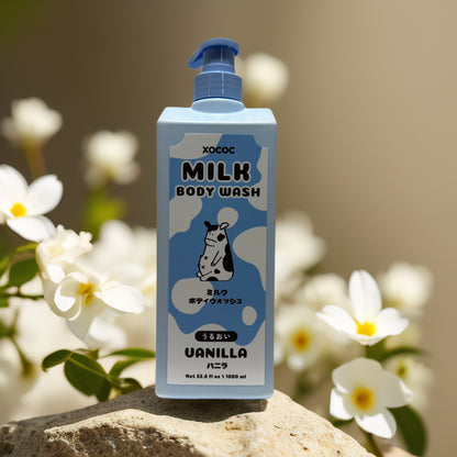 Nourishing Vanilla Cleanse | Milk Body Wash by XOCOC – 33.8 fl oz