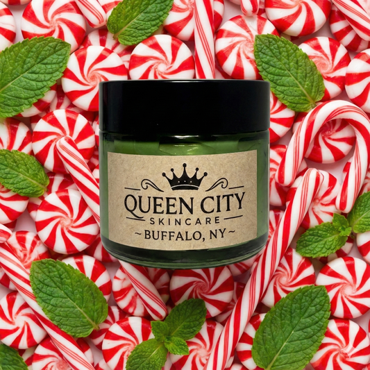 Peppermint Glow Body Butter from Queen City Skincare - 2 fl oz