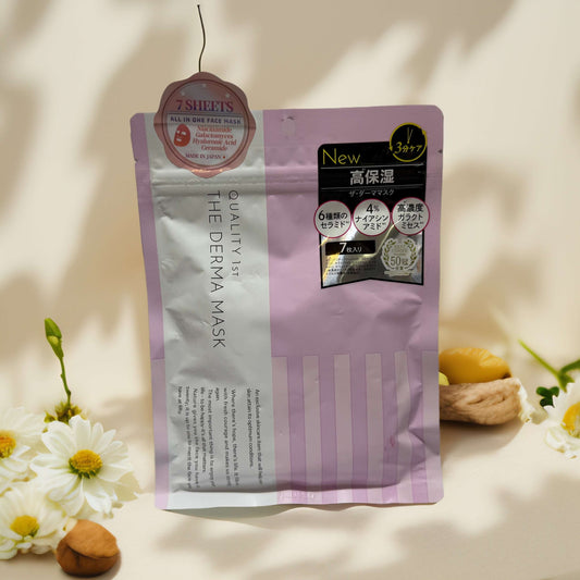 Plump & Protect | The Derma Mask 7-Sheet Pack (Made in Japan)