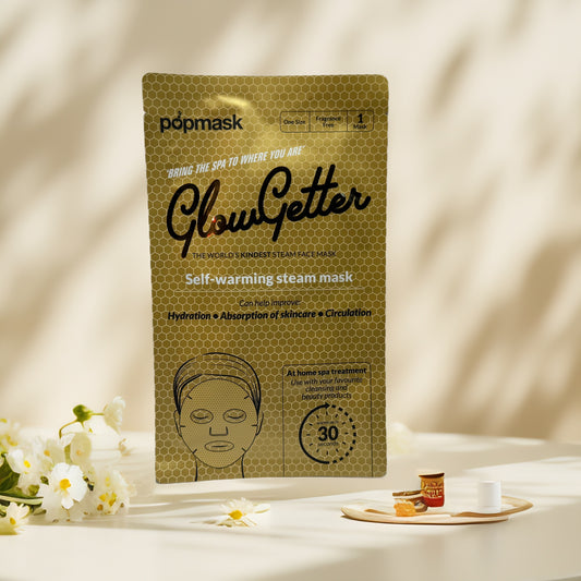 Glow-Boosting Prep | Popmask GlowGetter Steam Face Mask