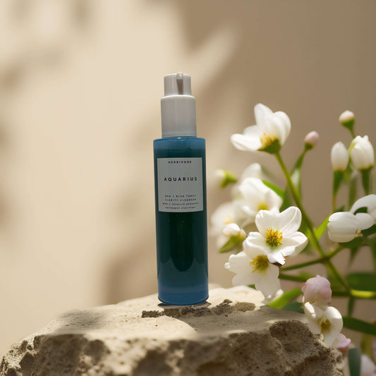 Pore-Refining Gel Cleanse | Aquarius Clarity Cleanser by Herbivore – 3.3 fl oz