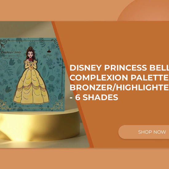 Disney Princess Belle Complexion Palette with 6 shades.