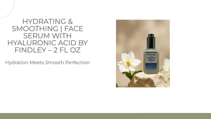 Hydrating &amp; Smoothing | Face Serum with Hyaluronic Acid by Findley &ndash; 2 fl oz by@Outfy