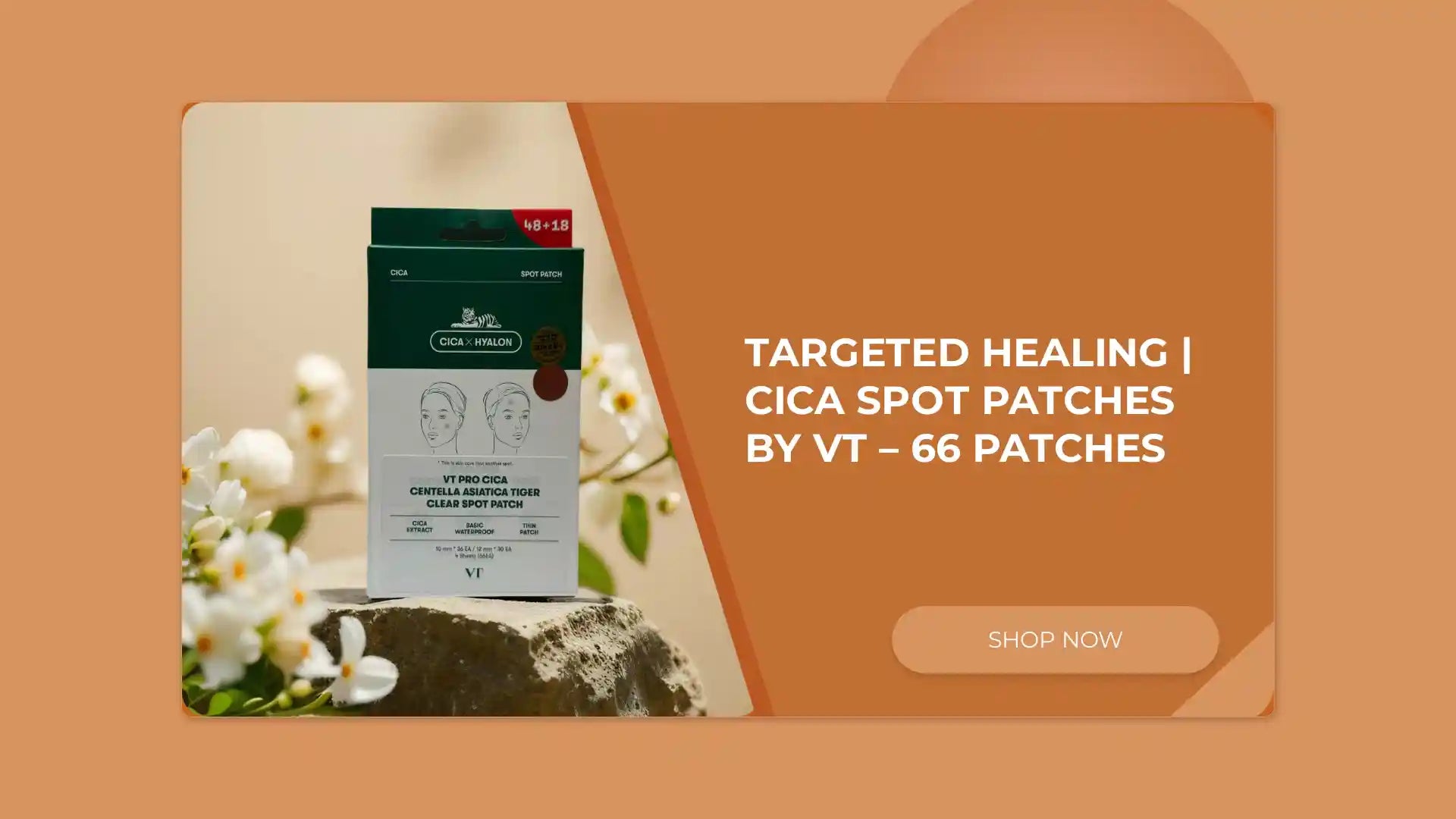 Targeted Healing | Cica Spot Patches by VT &ndash; 66 Patches by@Outfy