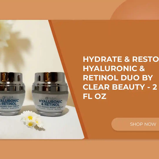 Hydrate &amp; Restore | Hyaluronic &amp; Retinol Duo by Clear Beauty - 2 x 1.7 fl oz by@Outfy