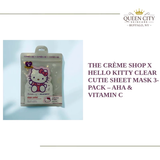 The Crème Shop x Hello Kitty Clear Cutie Sheet Mask 3-Pack
