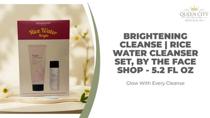 Brightening Cleanse | Rice Water Cleanser Set, by The Face Shop - 5.2 fl oz by@Outfy