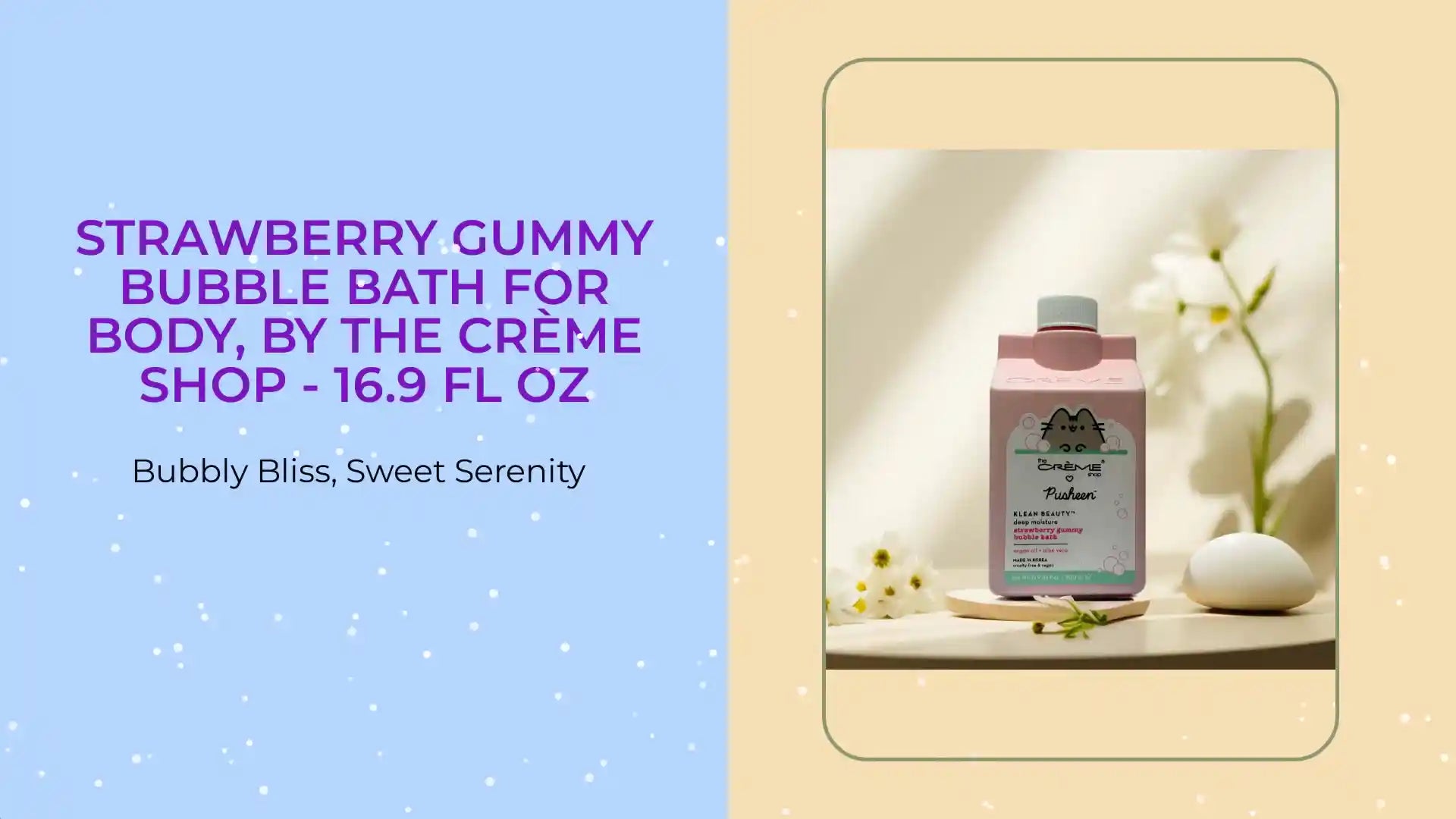Strawberry Gummy Bubble Bath for Body, by The Cr&egrave;me Shop - 16.9 fl oz by@Outfy