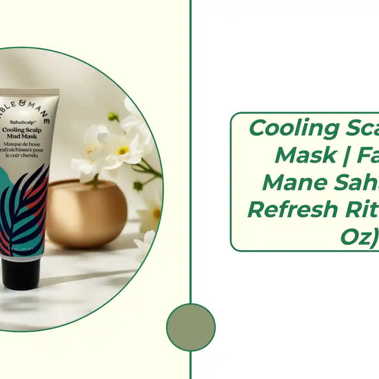 Cooling Scalp Mud Mask | Fable &amp; Mane SahaScalp Refresh Ritual (6 fl oz) by@Outfy
