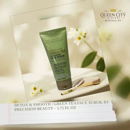 Detox &amp; Smooth | Green Tea Face Scrub, by Precision Beauty &ndash; 5.75 fl oz by@Outfy