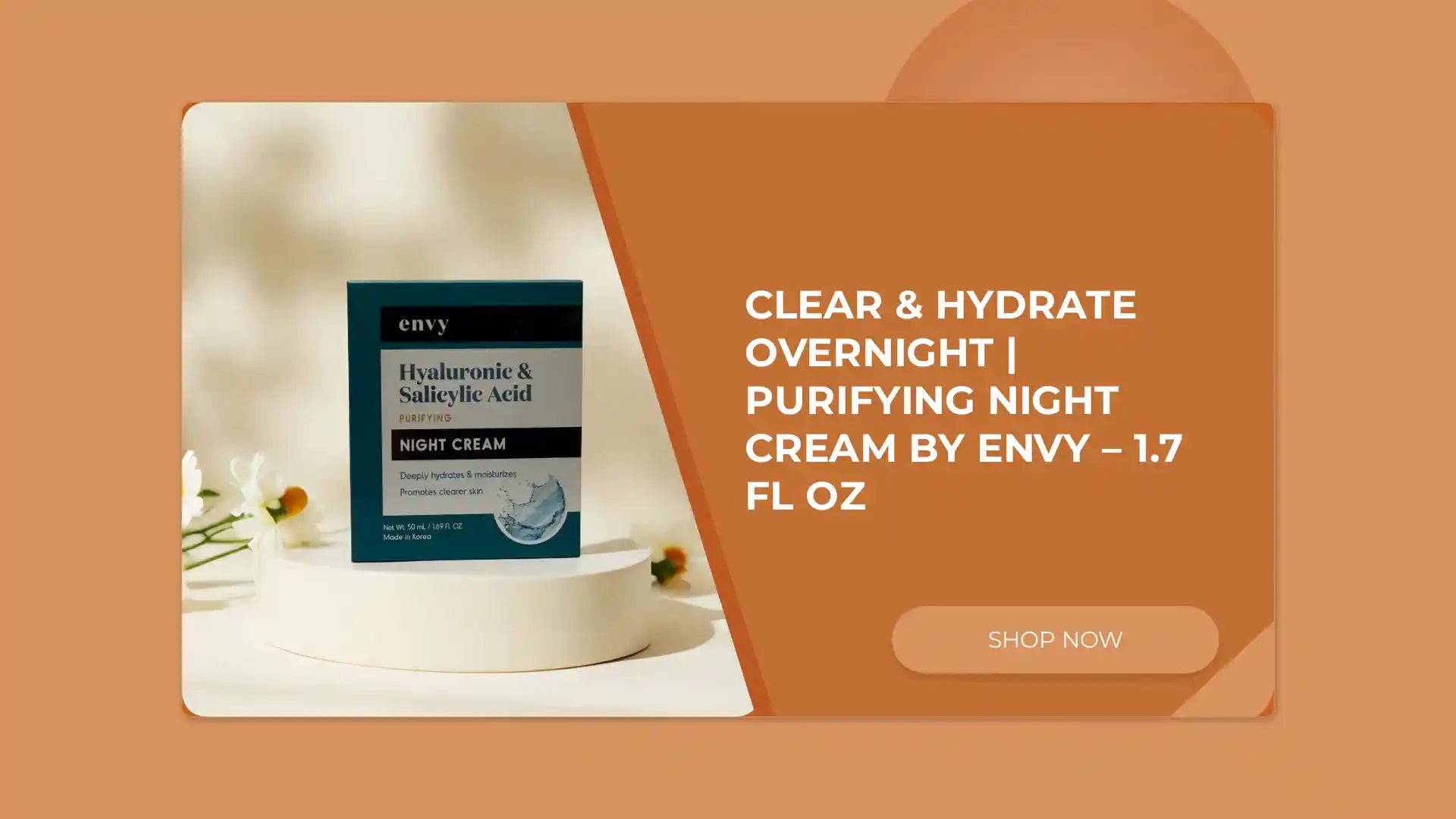 Clear &amp; Hydrate Overnight | Purifying Night Cream by Envy &ndash; 1.7 fl oz by@Outfy