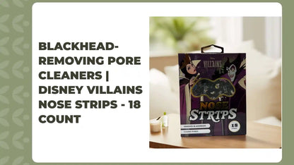 Blackhead-Removing Pore Cleaners | Disney Villains Nose Strips - 18 Count by@Outfy