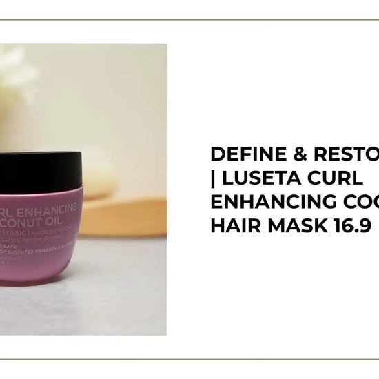 Define &amp; Restore Curls | Luseta Curl Enhancing Coconut Oil Hair Mask 16.9 fl oz by@Outfy