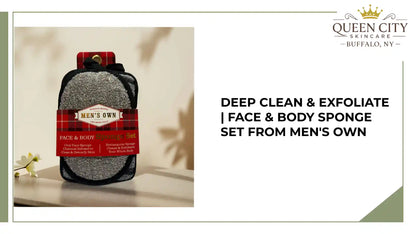 Deep Clean &amp; Exfoliate | Face &amp; Body Sponge Set from Men&#039;s Own by@Outfy