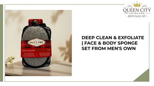 Deep Clean &amp; Exfoliate | Face &amp; Body Sponge Set from Men&#039;s Own by@Outfy