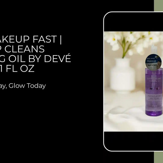 Melt Makeup Fast | Deep Cleans Cleansing Oil by Dev&eacute; &ndash; 6.1 fl oz by@Outfy