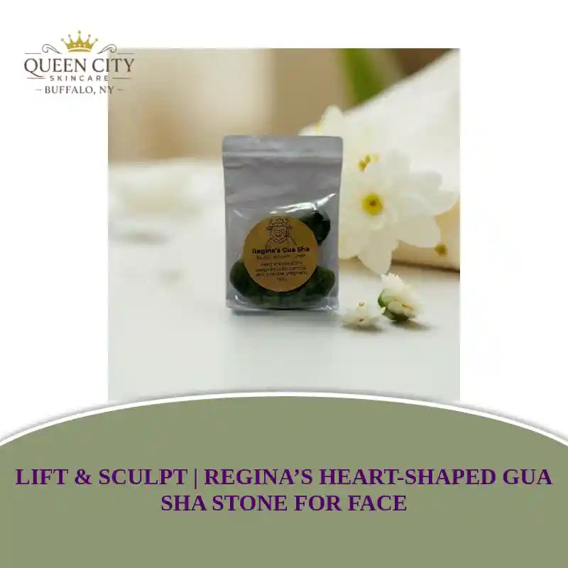 Lift &amp; Sculpt | Regina&rsquo;s Heart-Shaped Gua Sha Stone for Face by@Outfy