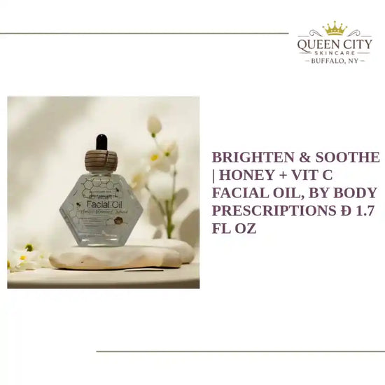 Brighten &amp; Soothe | Honey + Vit C Facial Oil, by Body Prescriptions &ETH; 1.7 fl oz by@Outfy