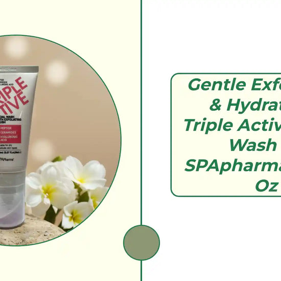 Gentle Exfoliation &amp; Hydration | Triple Active Facial Wash by SPApharma &ndash; 5.1 fl oz by@Outfy