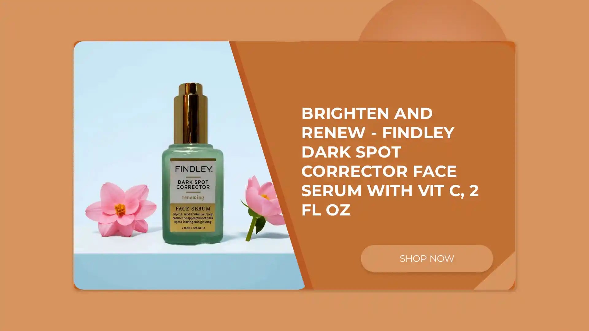 Brighten and Renew - Findley Dark Spot Corrector Face Serum with Vit C, 2 fl oz by@Outfy