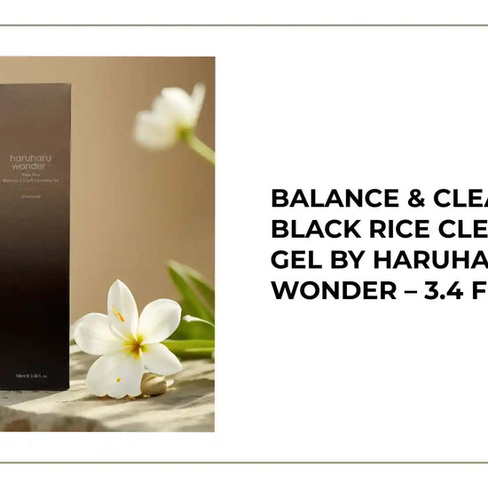 Balance &amp; Cleanse | Black Rice Cleansing Gel by Haruharu Wonder &ndash; 3.4 fl oz by@Outfy