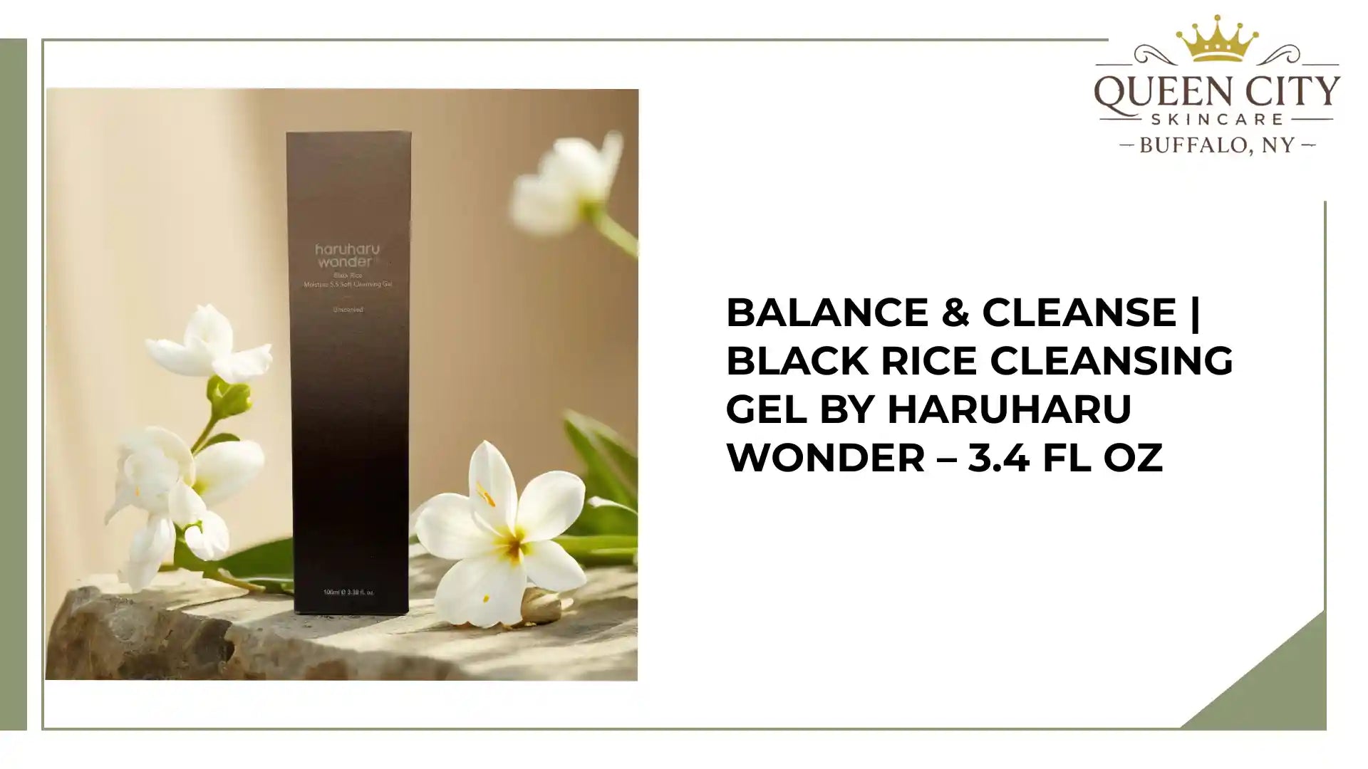 Balance &amp; Cleanse | Black Rice Cleansing Gel by Haruharu Wonder &ndash; 3.4 fl oz by@Outfy