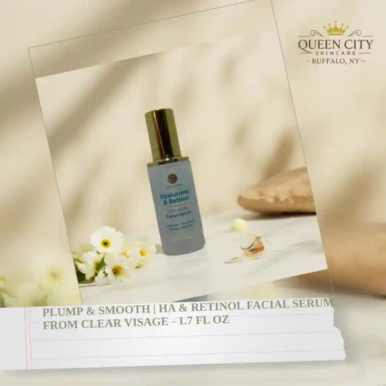 Plump &amp; Smooth | HA &amp; Retinol Facial Serum from Clear Visage - 1.7 fl oz by@Outfy