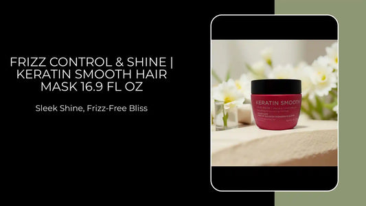 Frizz Control &amp; Shine | Keratin Smooth Hair Mask 16.9 fl oz by@Outfy