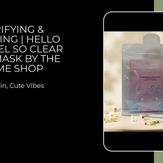 Clarifying &amp; Hydrating | Hello Kitty Feel So Clear Sheet Mask by The Cr&egrave;me Shop by@Outfy