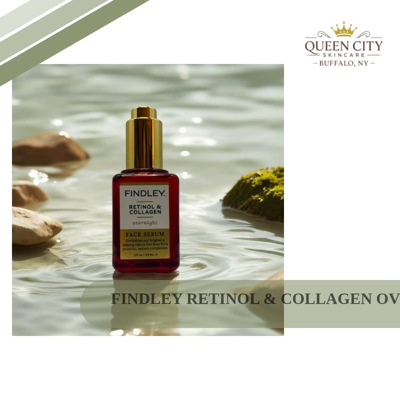 Findley Retinol Collagen Overnight Face Serum 2oz in water