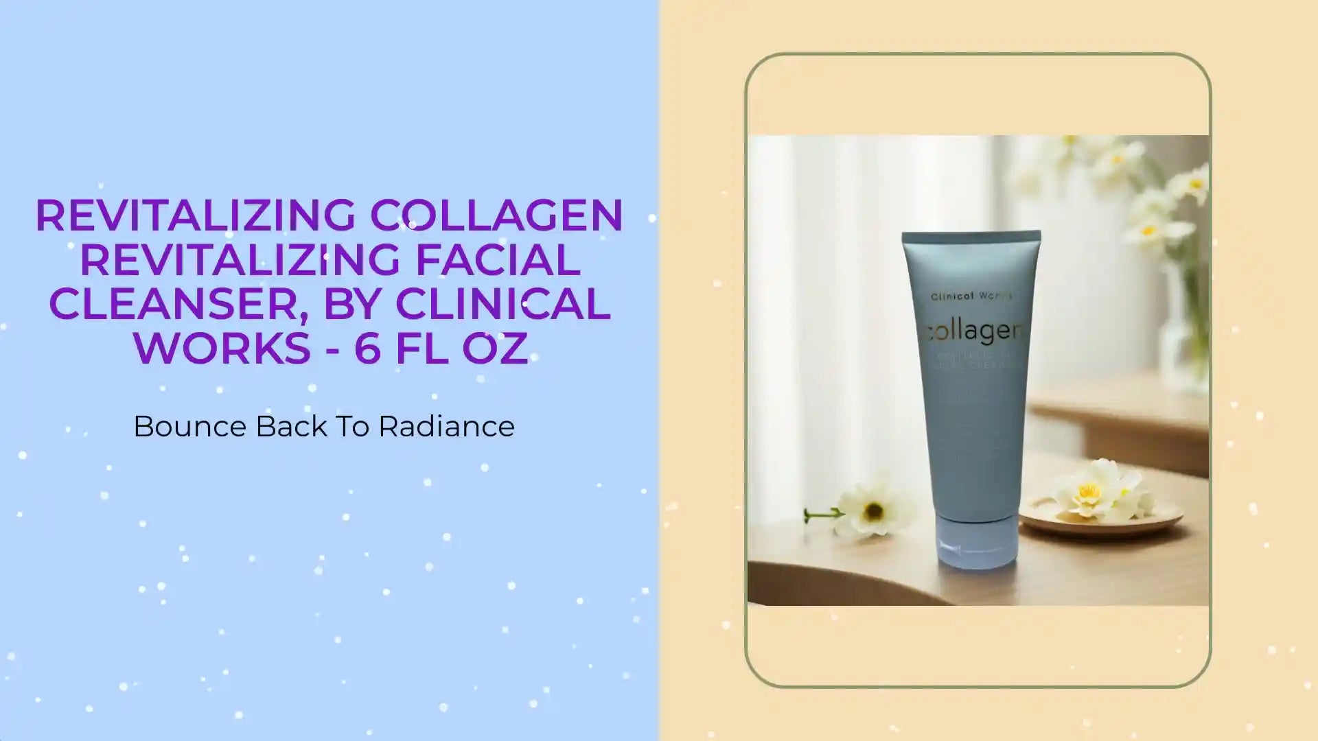 Revitalizing Collagen Revitalizing Facial Cleanser, by Clinical Works - 6 fl oz by@Outfy