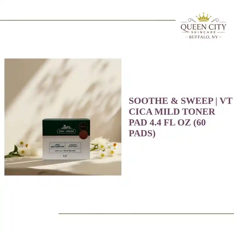 Soothe &amp; Sweep | VT Cica Mild Toner Pad 4.4 fl oz (60 pads) by@Outfy