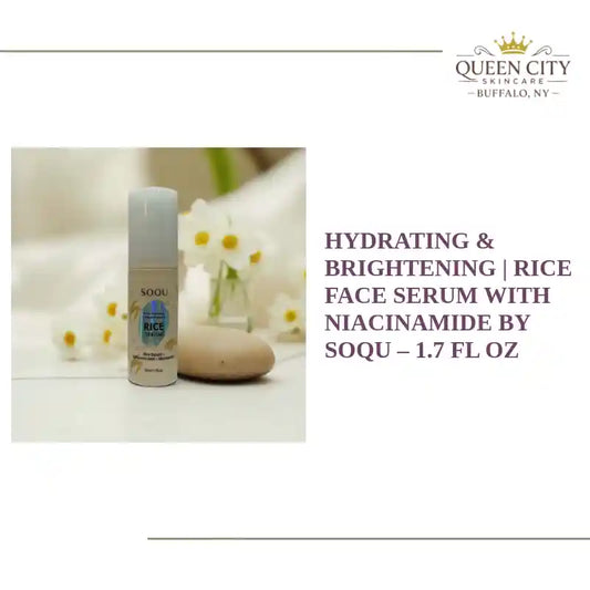 Hydrating &amp; Brightening | Rice Face Serum with Niacinamide by SOQU &ndash; 1.7 fl oz by@Outfy