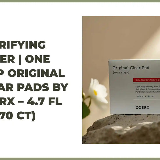 Clarifying Toner | One Step Original Clear Pads by COSRX &ndash; 4.7 fl oz (70 ct) by@Outfy