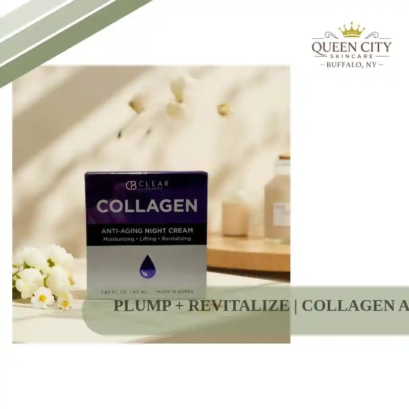 Plump + Revitalize | Collagen Anti-Aging Night Cream 1.69 fl oz &ndash; Clear Beauty by@Outfy