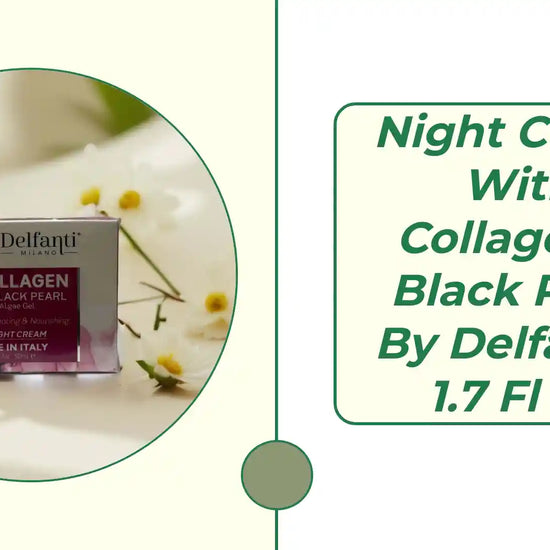 Night Cream with Collagen &amp; Black Pearl by Delfanti &ndash; 1.7 fl oz by@Outfy