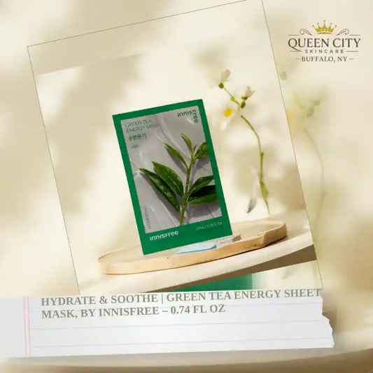 Hydrate &amp; Soothe | Green Tea Energy Sheet Mask, by Innisfree &ndash; 0.74 fl oz by@Outfy