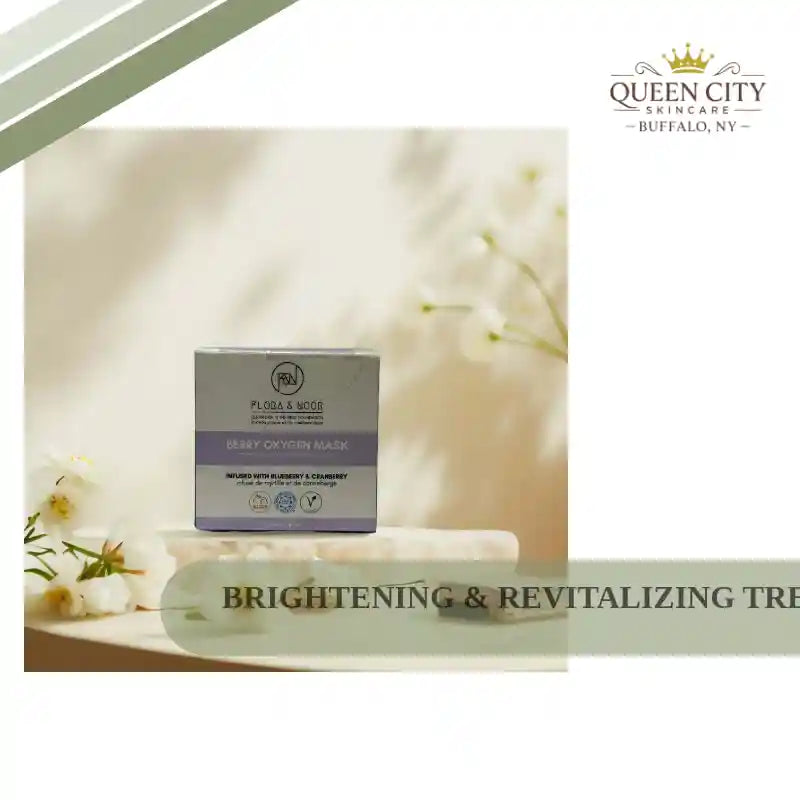 Brightening &amp; Revitalizing Treatment | Berry Oxygen Face Mask by Flora &amp; Noor &ndash; 1.8 fl oz by@Outfy