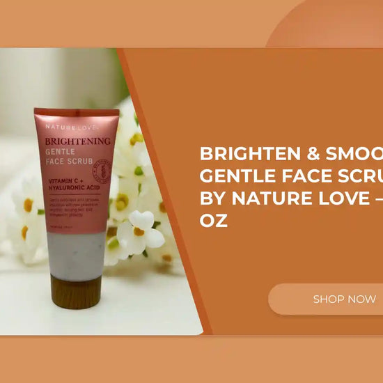Brighten &amp; Smooth | Gentle Face Scrub by Nature Love &ndash; 6.0 oz by@Outfy