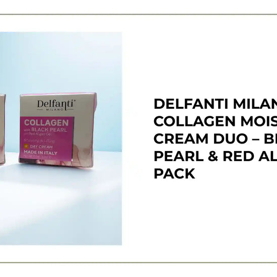 Delfanti Milano Collagen Moisturizer Cream Duo 2-Pack