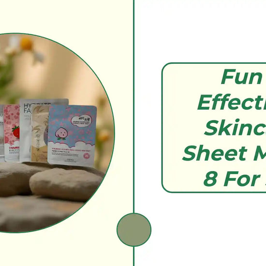 Fun &amp; Effective | Skincare Sheet Masks 8 for $10 by@Outfy
