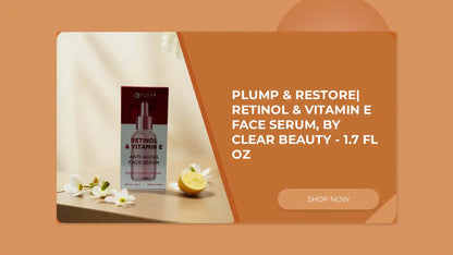 Plump &amp; Restore| Retinol &amp; Vitamin E Face Serum, by Clear Beauty - 1.7 fl oz by@Outfy