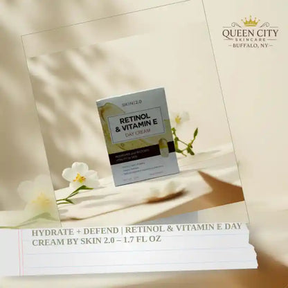 Hydrate + Defend | Retinol &amp; Vitamin E Day Cream by Skin 2.0 &ndash; 1.7 fl oz by@Outfy
