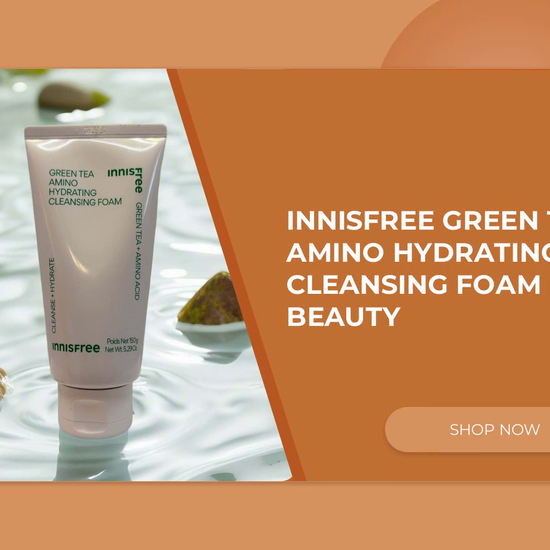 Innisfree Green Tea Amino Hydrating Cleansing Foam 5.29oz