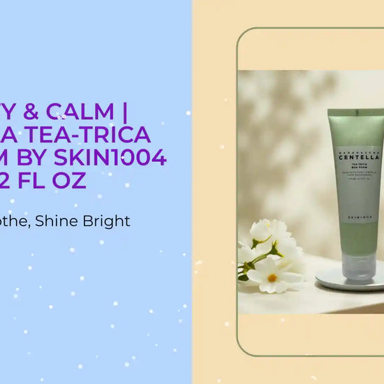 Clarify &amp; Calm | Centella Tea-Trica BHA Foam by SKIN1004 &ndash; 4.2 fl oz by@Outfy